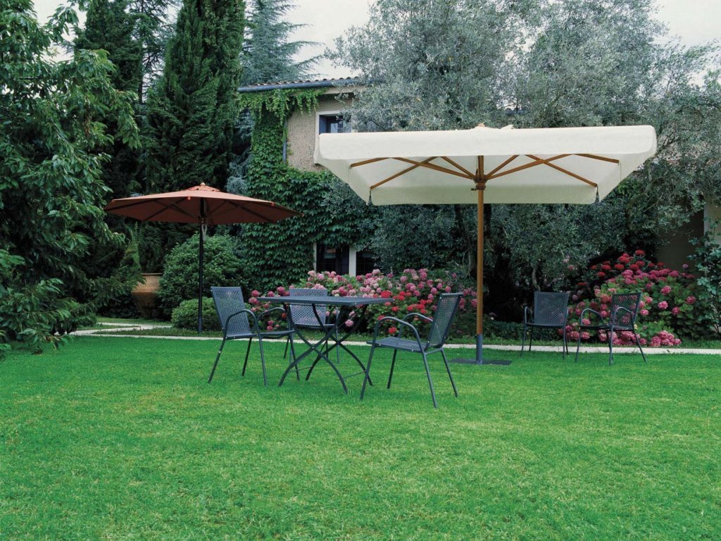 Parasol terrasse hotel en bois Palladio Standard SCOLARO
